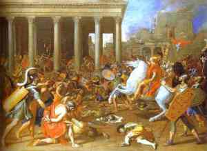 Titus and his armies destroy Jerusalem in 70 C.E.